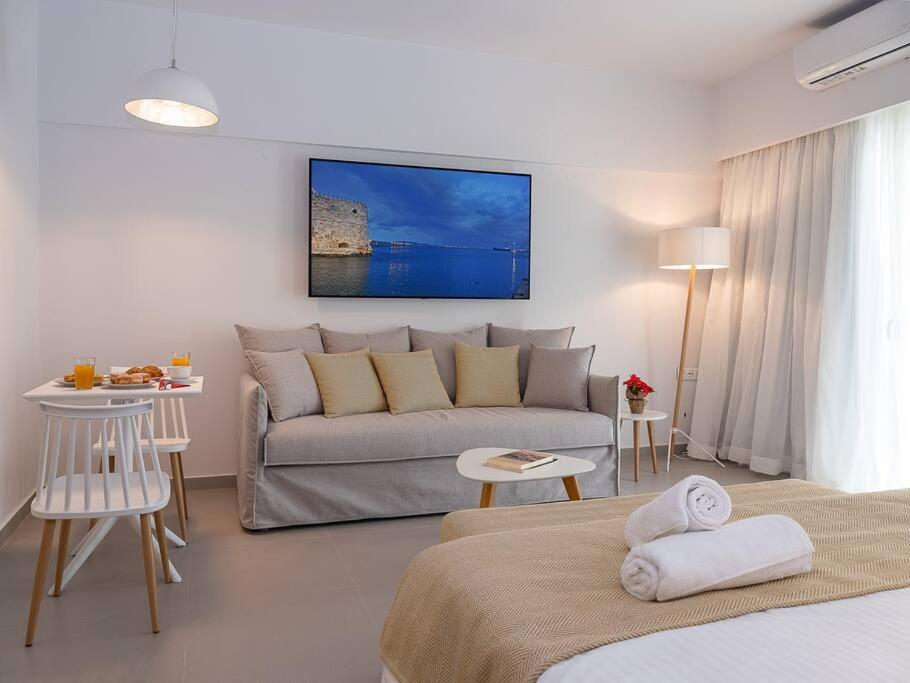 Electra Luxury Apartment At The Heraklion Center Eksteriør bilde
