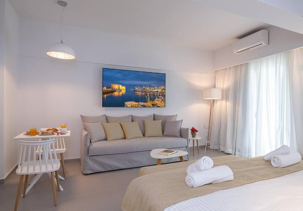 Electra Luxury Apartment At The Heraklion Center Eksteriør bilde